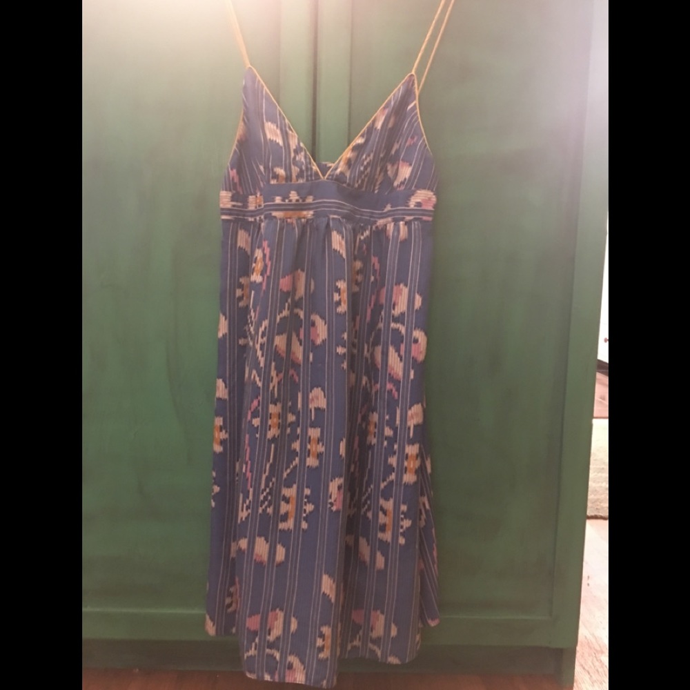 Lauren Moffatt Ikat Silk Dress